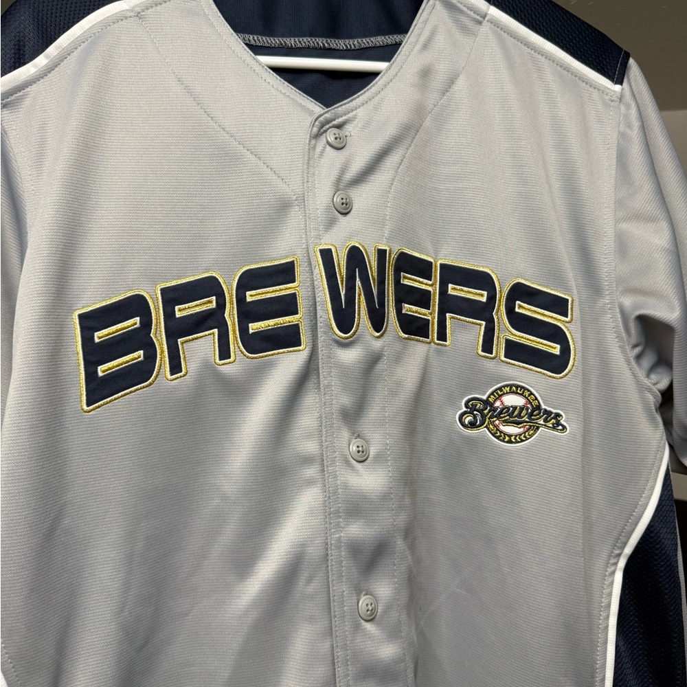 Brewers Gray Short Sleeve Men's Tee